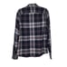 Untuckit McIntyre Flannel Windowpane Plaid Button Up L/S Shirt Men Size Large