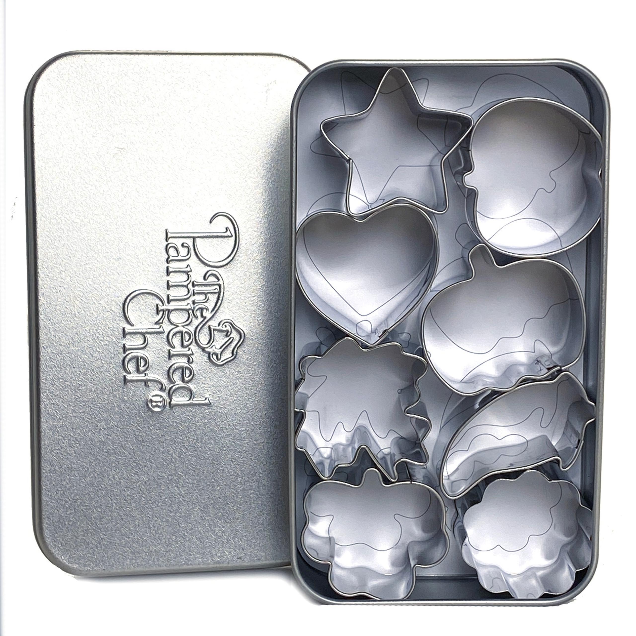 Pampered Chef Fall Cookie Cutters Set of 8