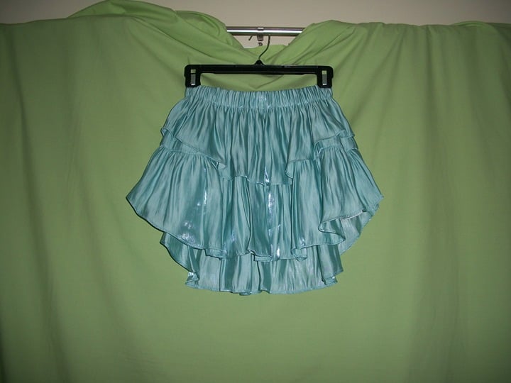 NWT Koch Ivy Mini Skirt in SEA GLOSS Size S