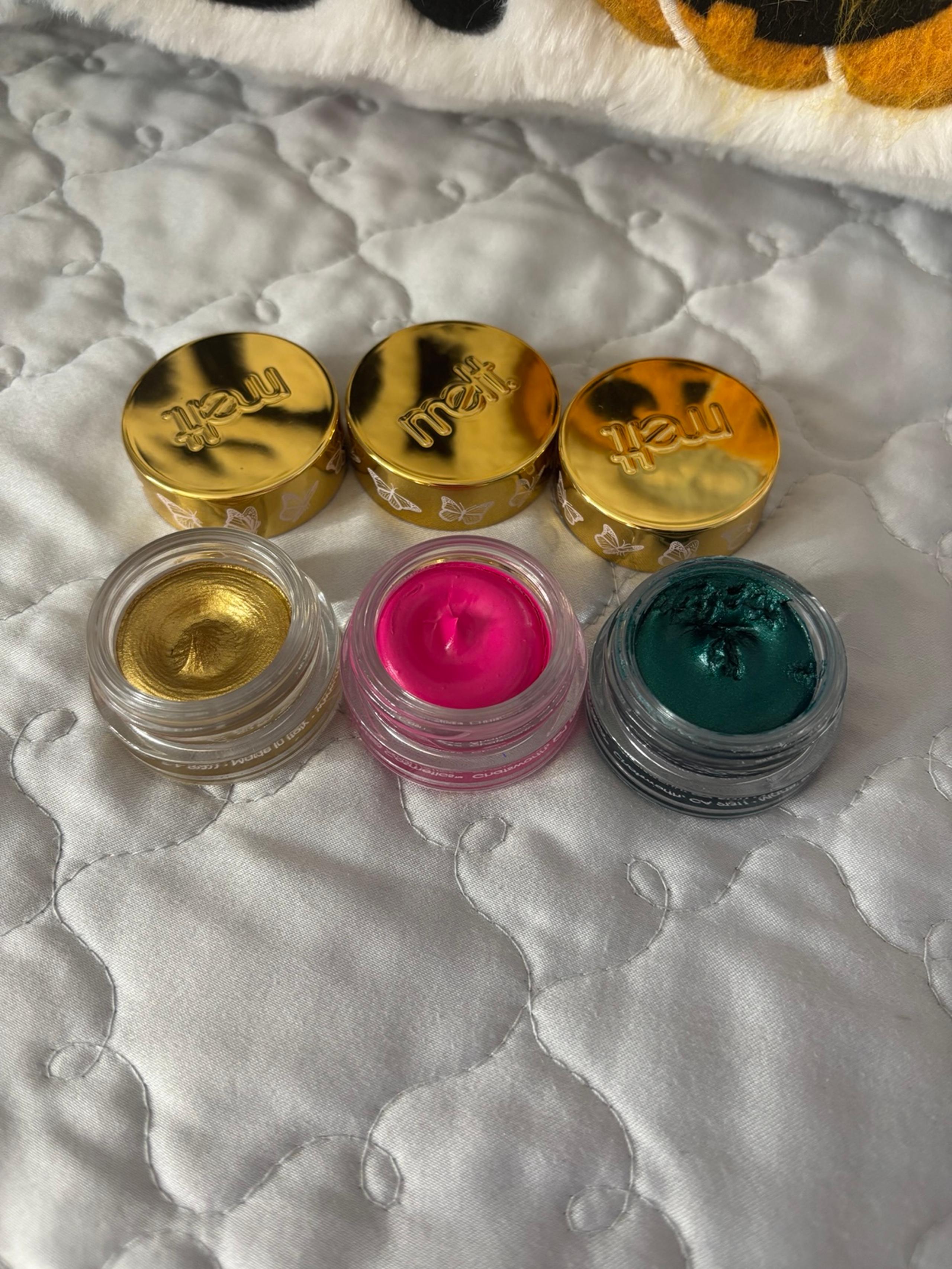 Melt Cosmetics gel trio