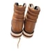 Roolee Elvis Hiking Boots Womens Size 39 (8) Camel Brown , Tan Lace Up
