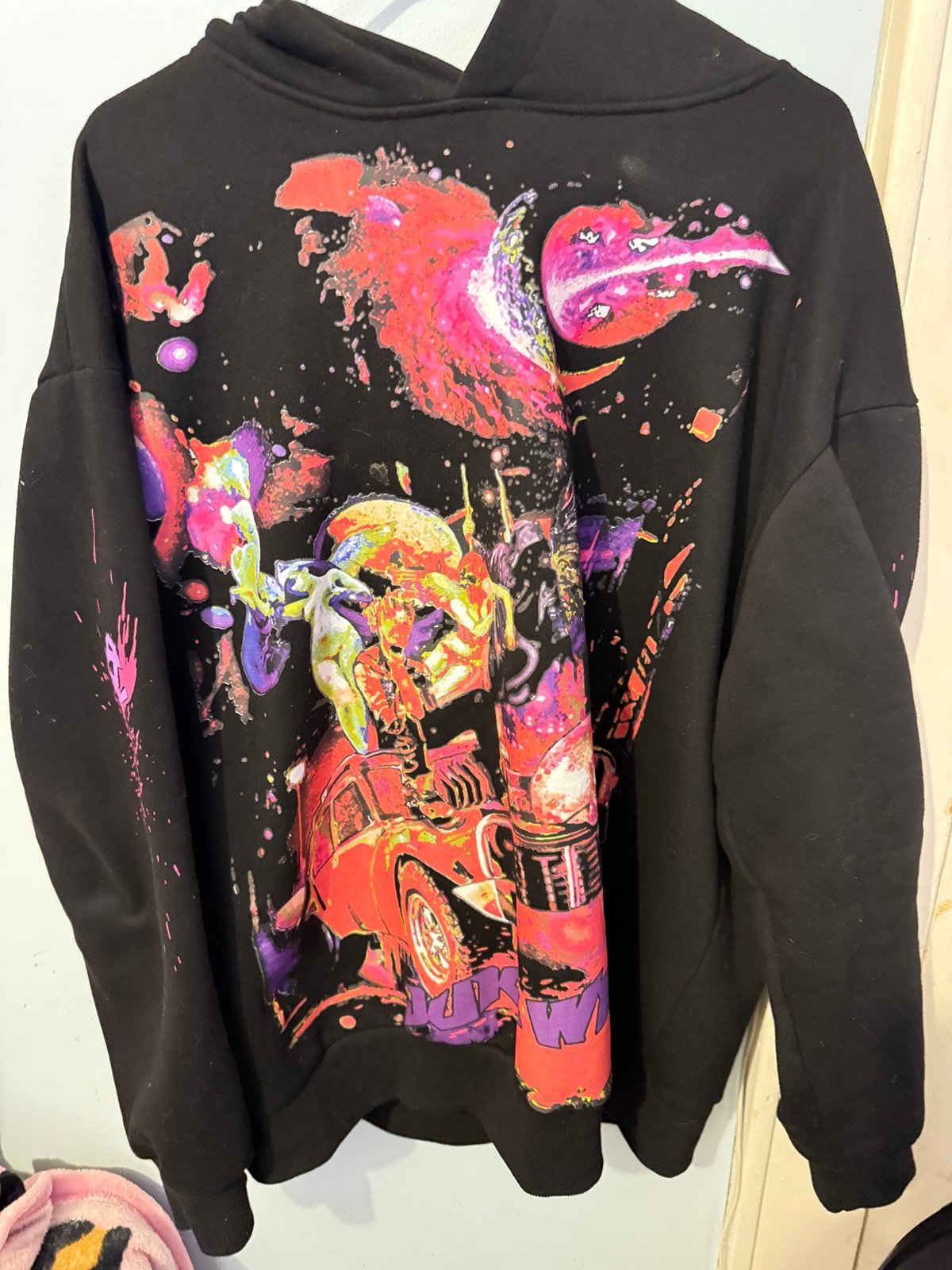 Juice wrld rare red death race hoodie