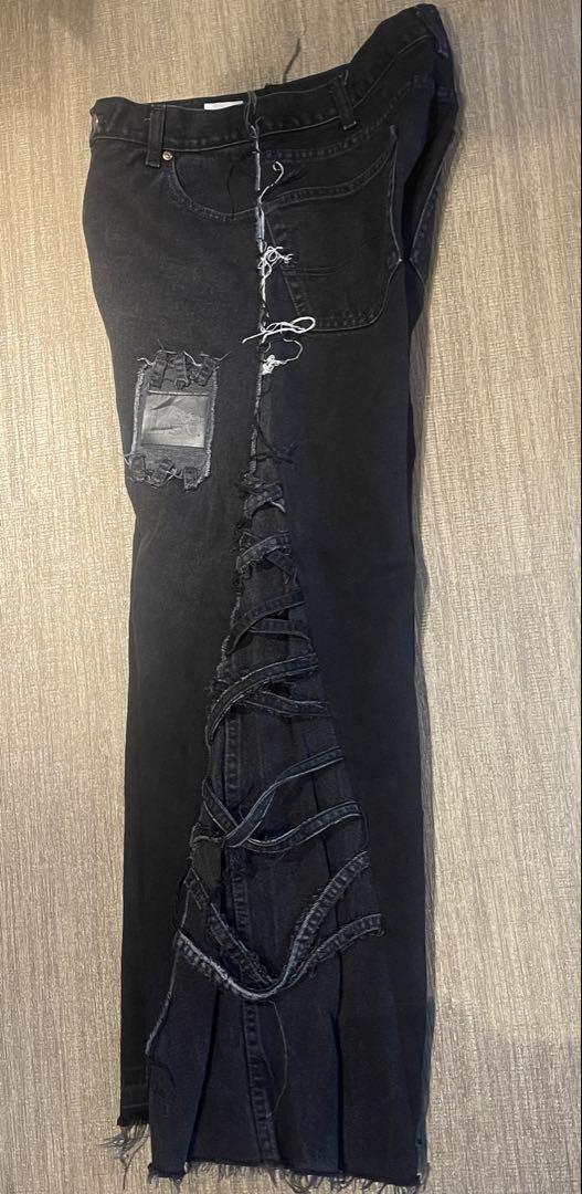 Lee Flare Jeans/Black/Remake
