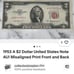 Silver Certificate MISPRINT & MISCUT