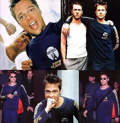 90s Hysteric Glamour Brad Pitt long sleeve (FIGHT CLUB)