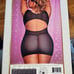 MS Sheer Mesh Underboob Dress & G-String (Black). Size: Queen (20-24)