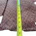 A81-Brown & Orange herringbone wool blend peacoat with 2 pockets & buttons