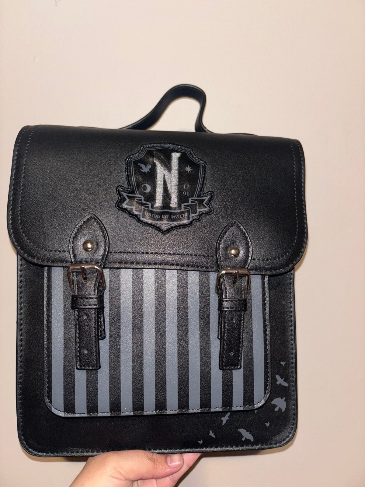 Wednesday Addams backpack