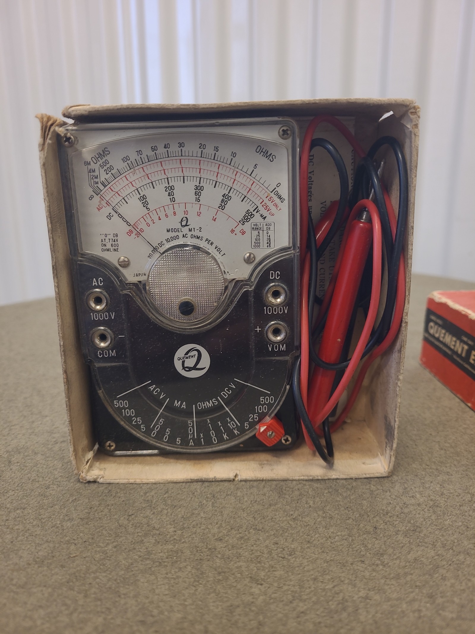 Vintage Multitester Model MT-2