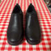 Hush Puppies Men's Molton Black Leather Slip-On Shoes Size 9.5 W