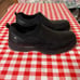Hush Puppies Men's Molton Black Leather Slip-On Shoes Size 9.5 W