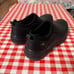 Hush Puppies Men's Molton Black Leather Slip-On Shoes Size 9.5 W
