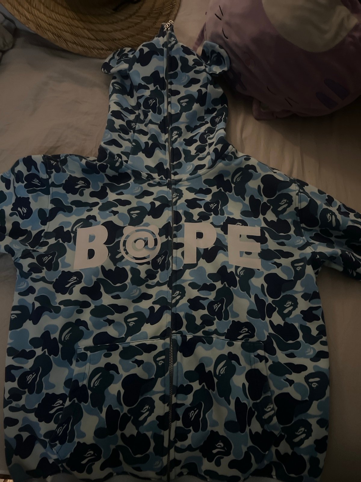 Bape x Bear Bricks Full Zip Up Large