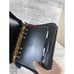 Franklin Quest Classic Calfskin Leather Woven Black Planner Made In USA