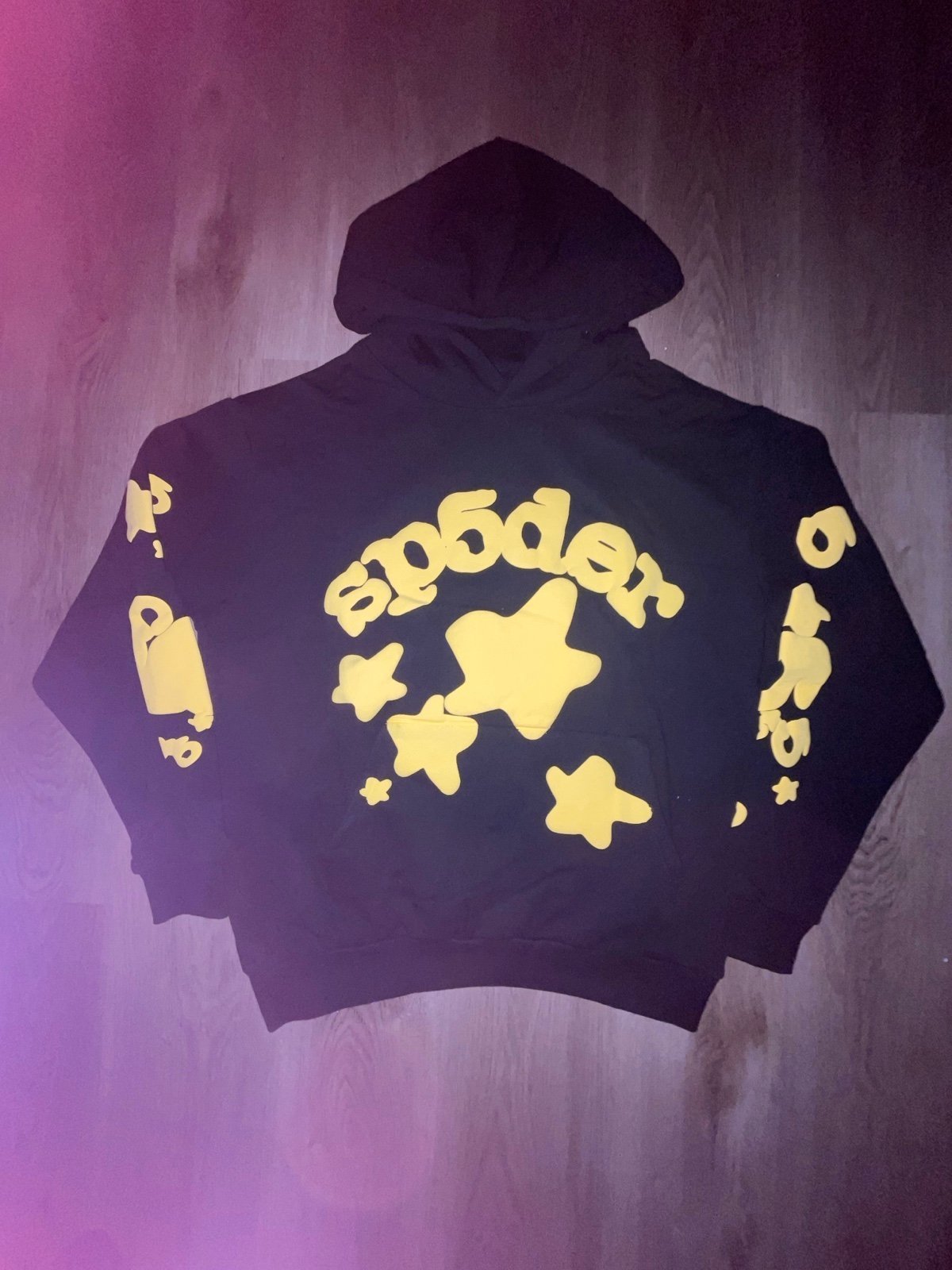 パーカー・フーディ Sp5der Beluga Hoodie ONYX YELLOW Sp5der Beluga Hoodie Gold Men's - SS23 - US