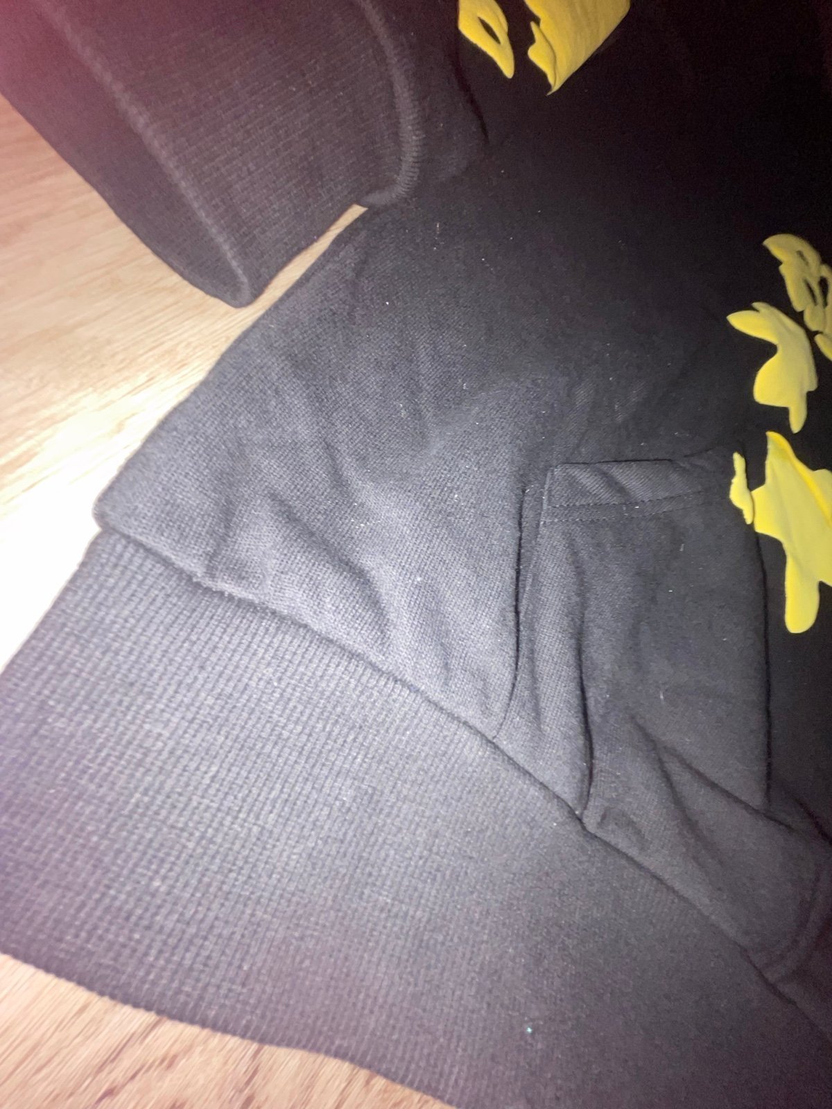 SP5DER Beluga Hoodie Onyx/Yellow