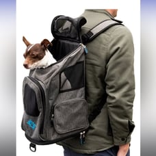 Sherpa Backpack Dog & Cat Carrier, Medium, Gray NEW!