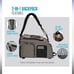 Sherpa Backpack Dog & Cat Carrier, Medium, Gray NEW!