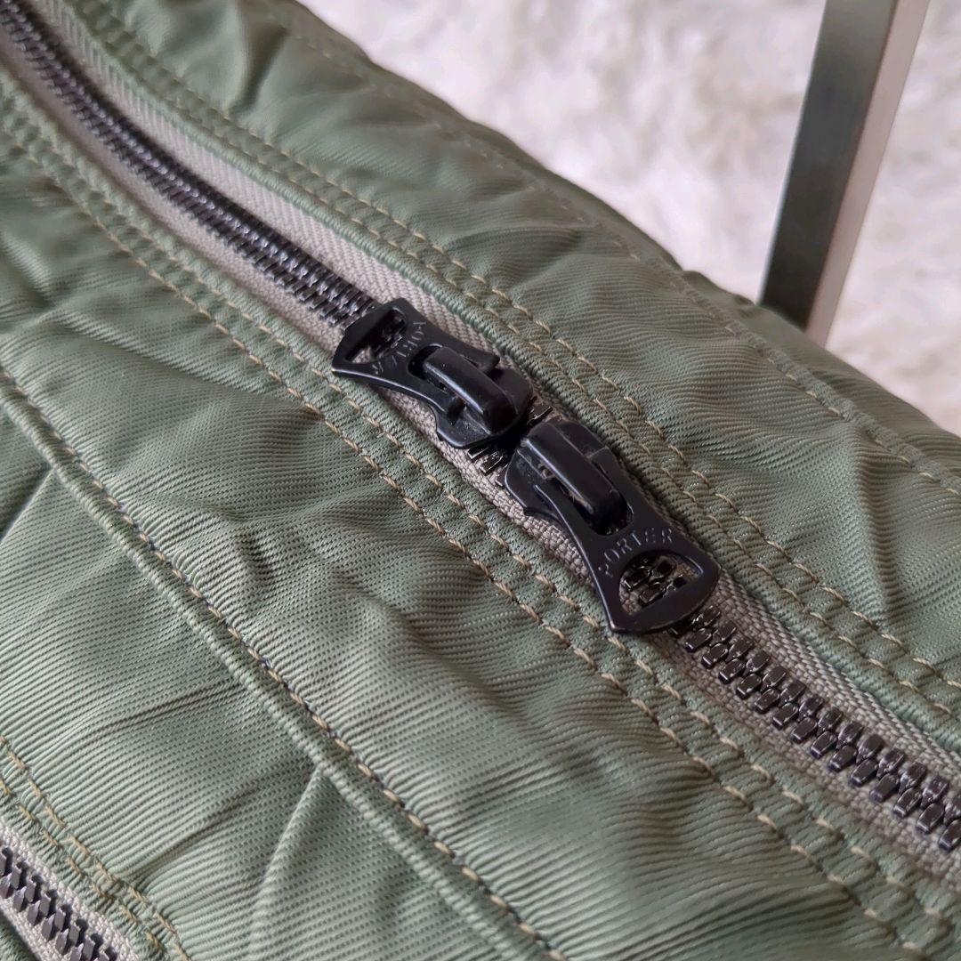 【PORTERNA】Ride buckle shoulder bag PORTER RIDE Shoulder Bag - Wrinkle-Processed Crush Nylon
