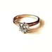 14k Yellow Gold SOLID Wedding Engagement Ring | Ring Real Gold Wedding | CZ |