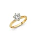 14k Yellow Gold SOLID Wedding Engagement Ring | Ring Real Gold Wedding | CZ |