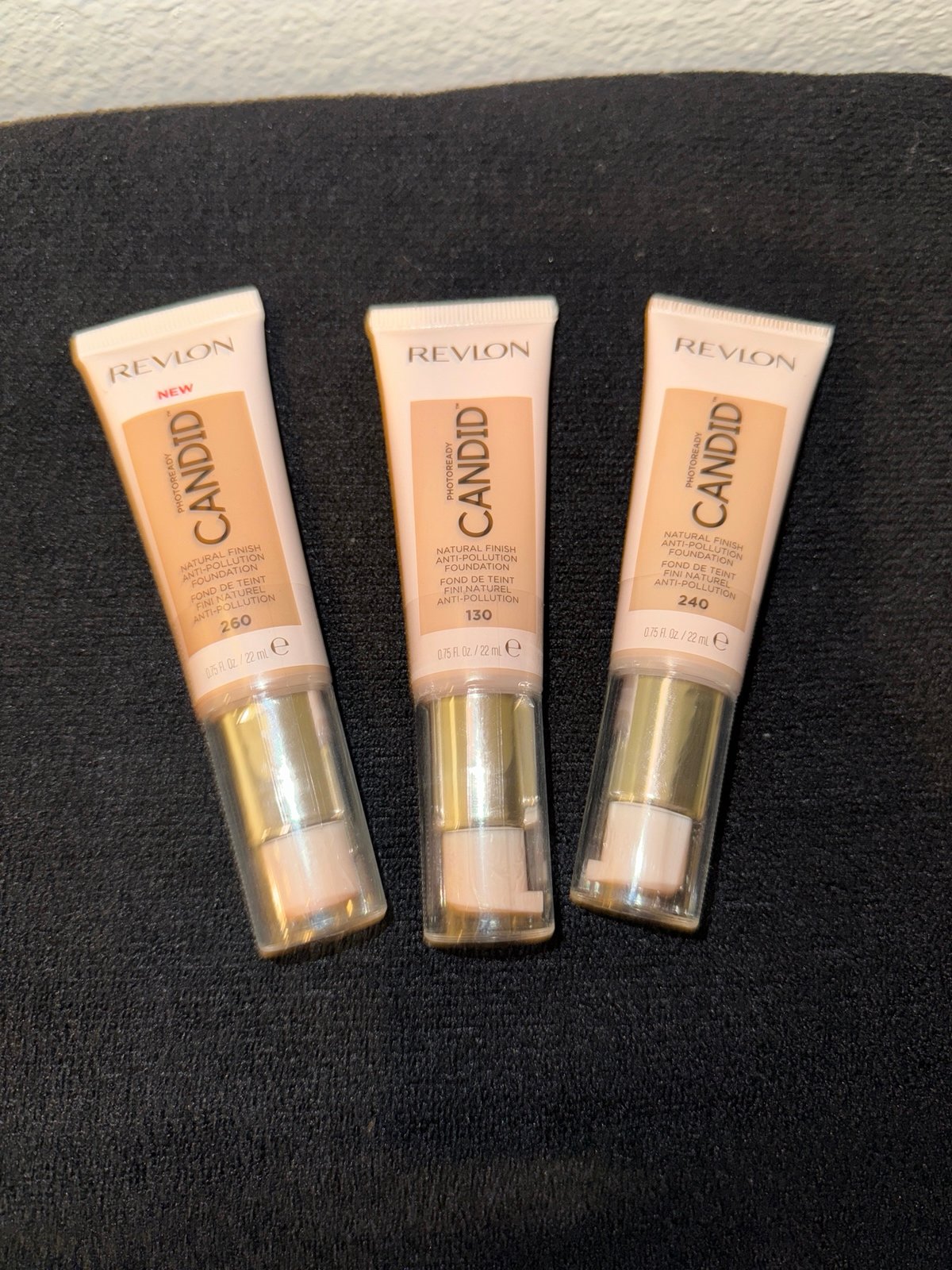 Revlon candid foundations