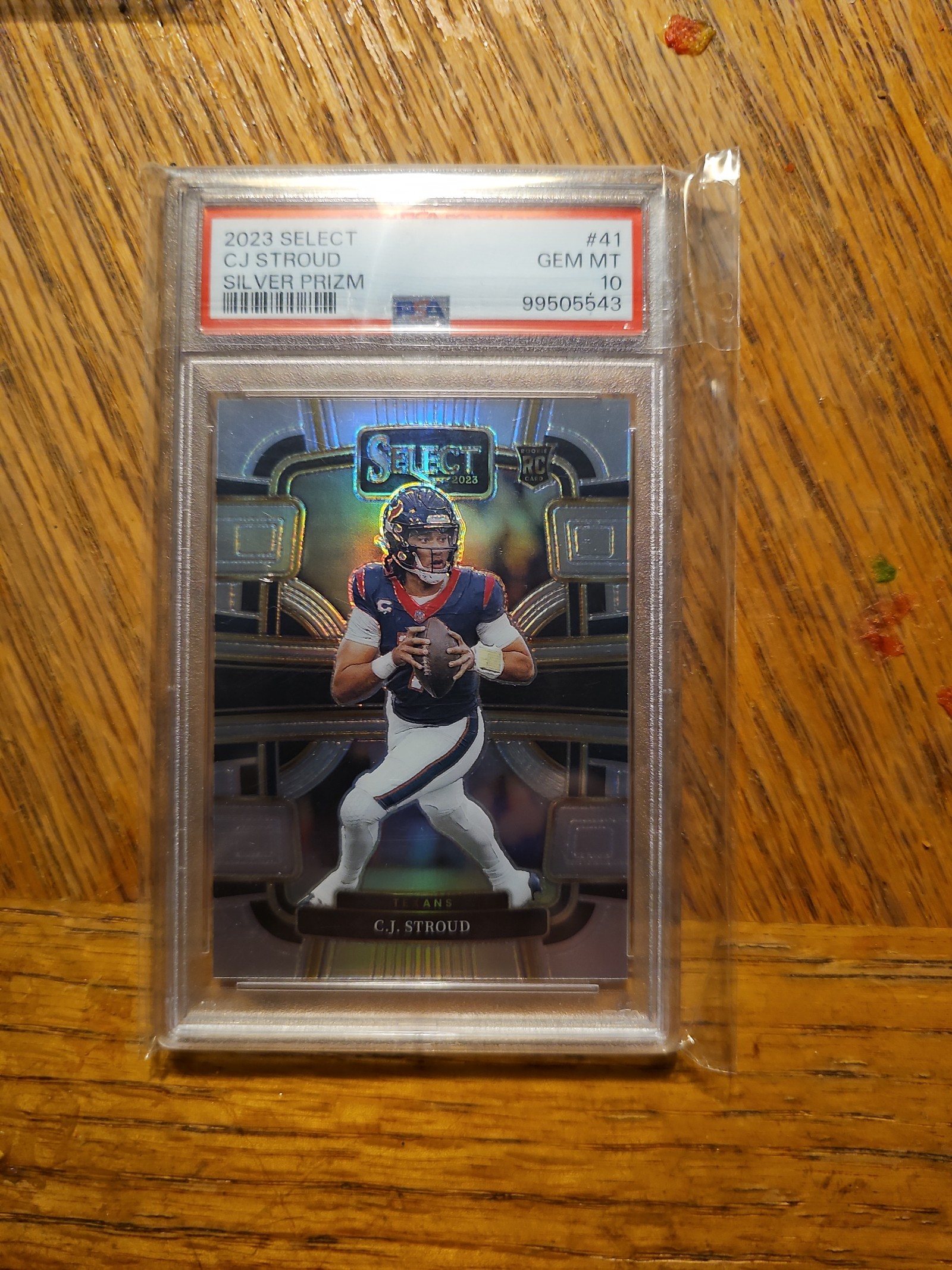 2023 Panini Select CJ Stroud Silver Prizm Concourse PSA 10