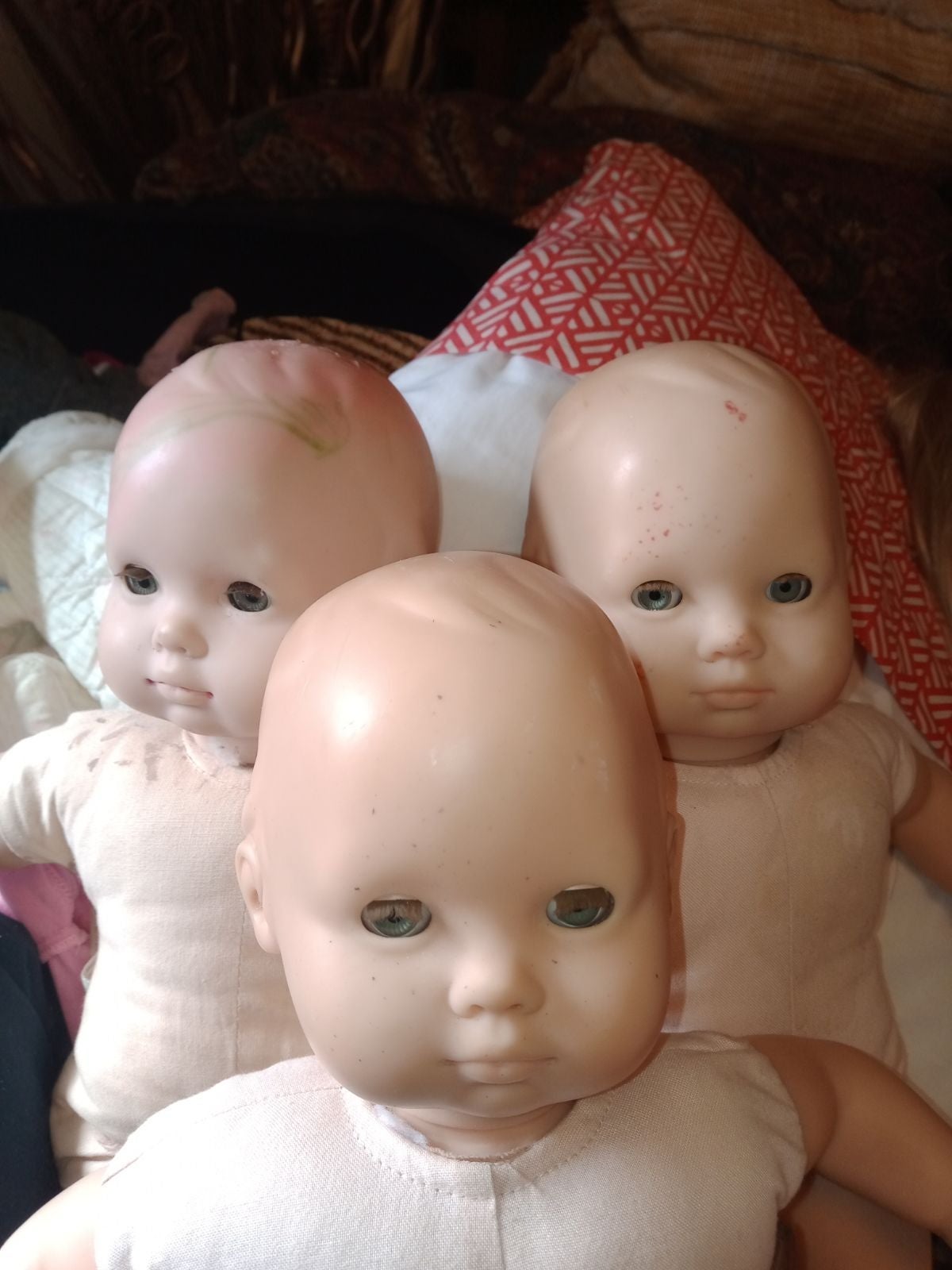 3 PLEASANT COMPANY BITTY BABY Baby DOLLS