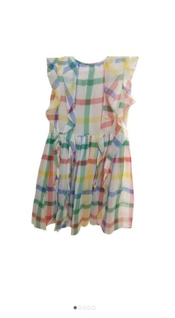 Authentic Burberry Girl Sleeveless Silk Dress Rare 4 years