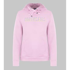 North Sails women's pink hooded sweatshirt