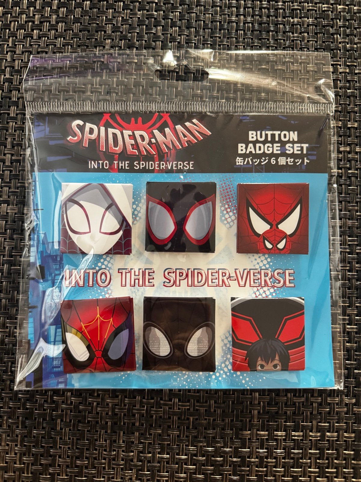 Marvel Spider-Man Into the Spider-Verse Pin Set Tokyo Comicon Exclusive