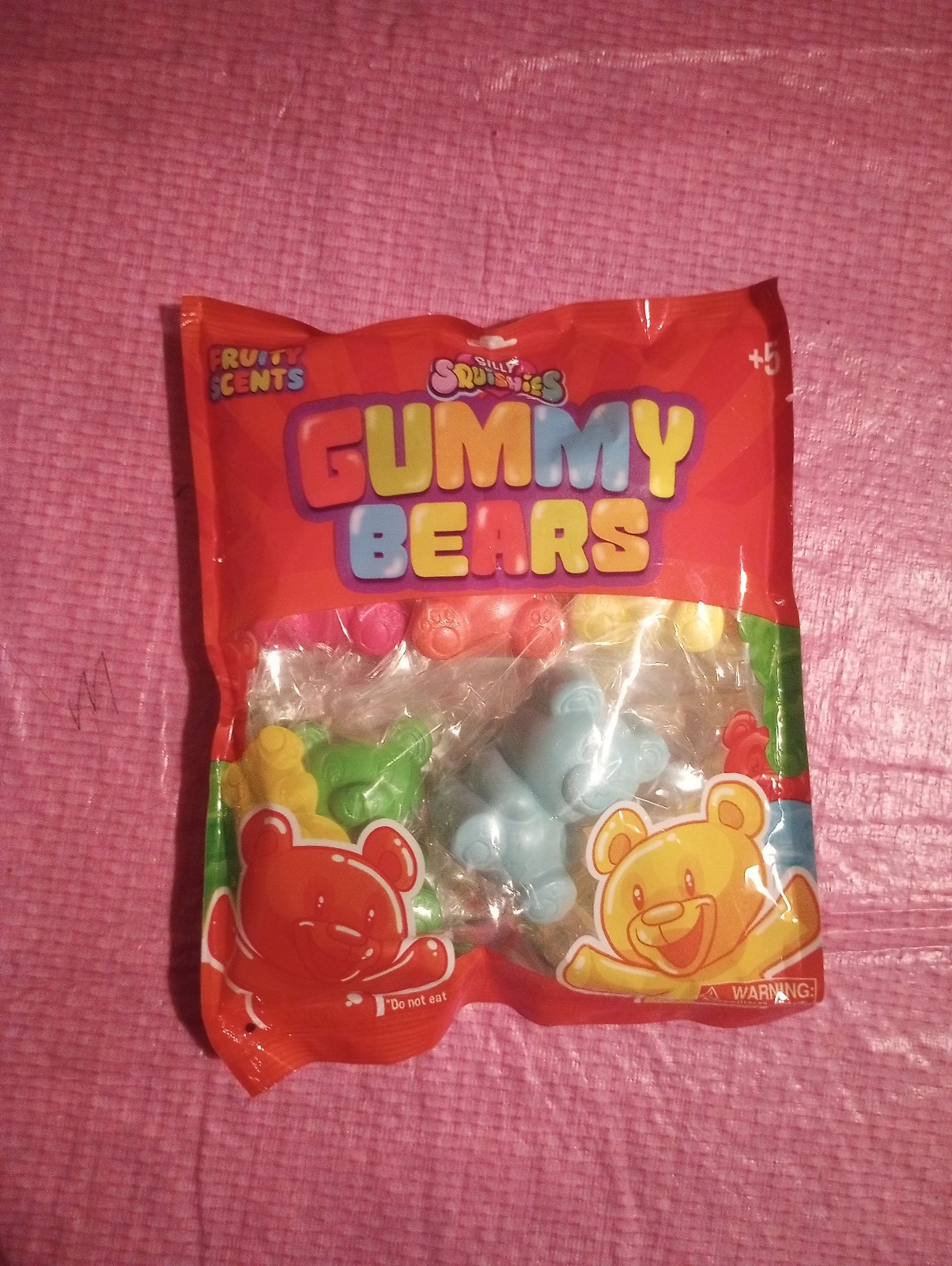 Original Silly Squishies gummy bear bag