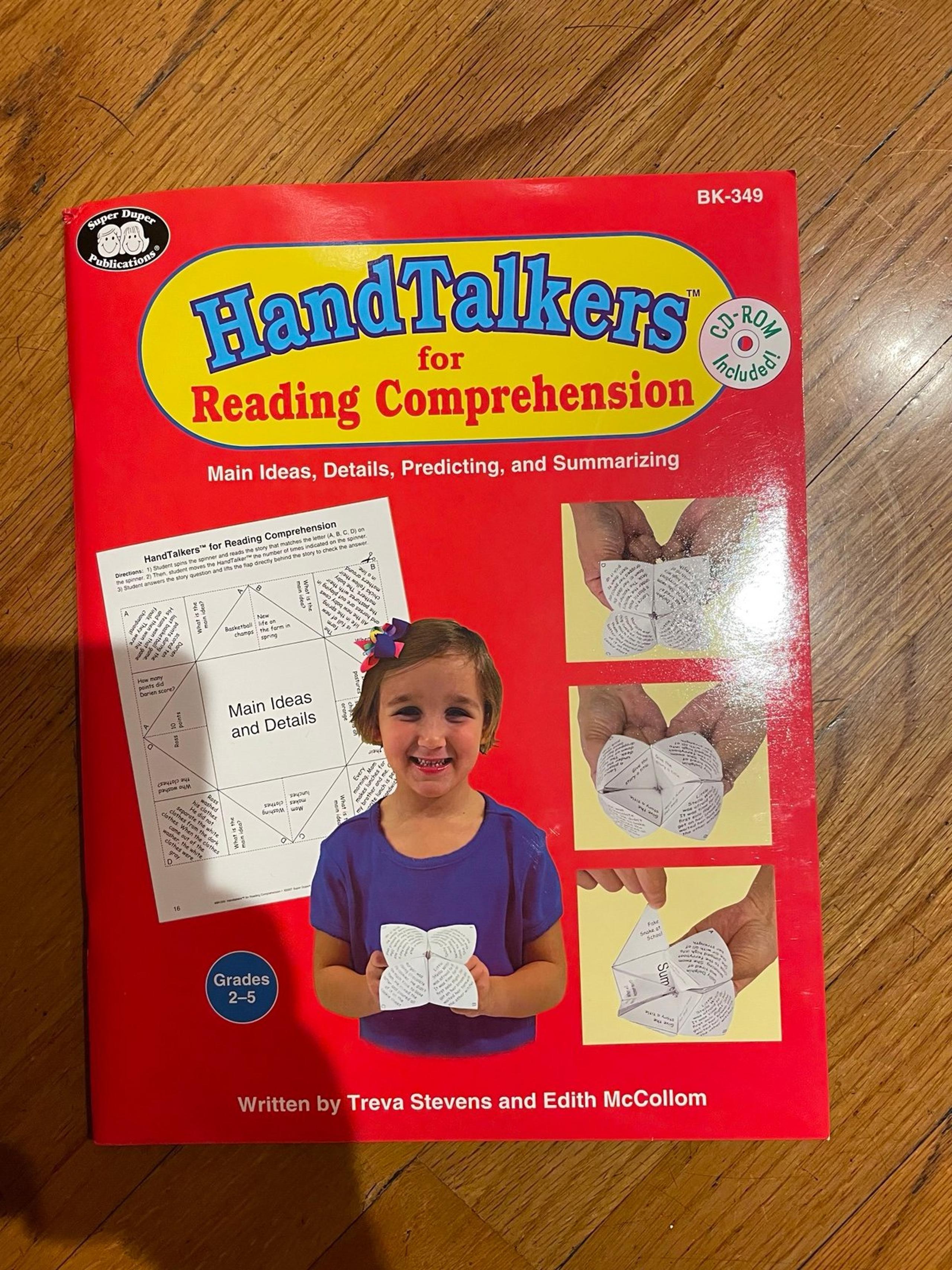 Super Duper Inc. Hand Talkers for Reading Comprehension