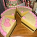 Vintage Toy Food Chocolate Vanilla Cake Frosting
