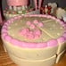 Vintage Toy Food Chocolate Vanilla Cake Frosting