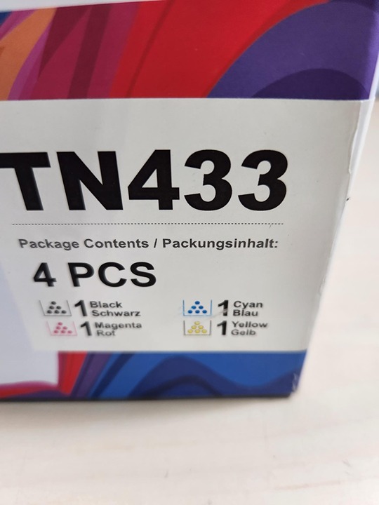TN433 Replacement Toner Set (compatible with Brother printer)