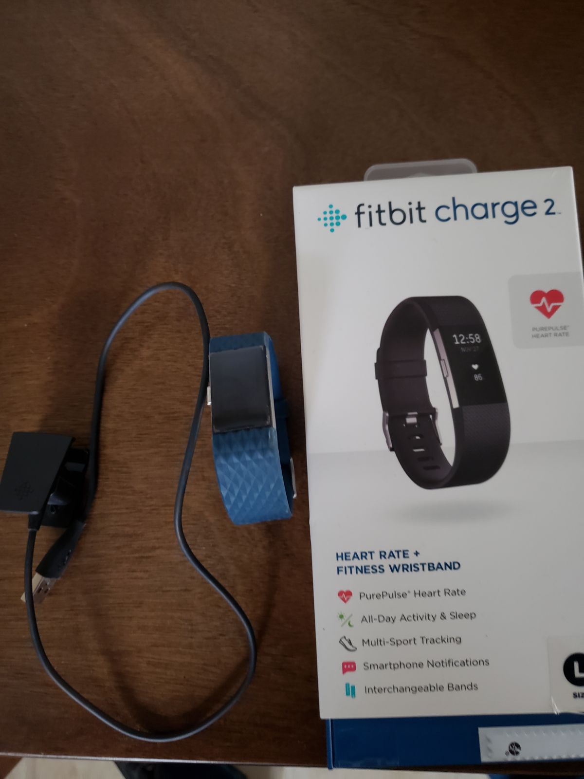For sale is a Fitbit Charge 2