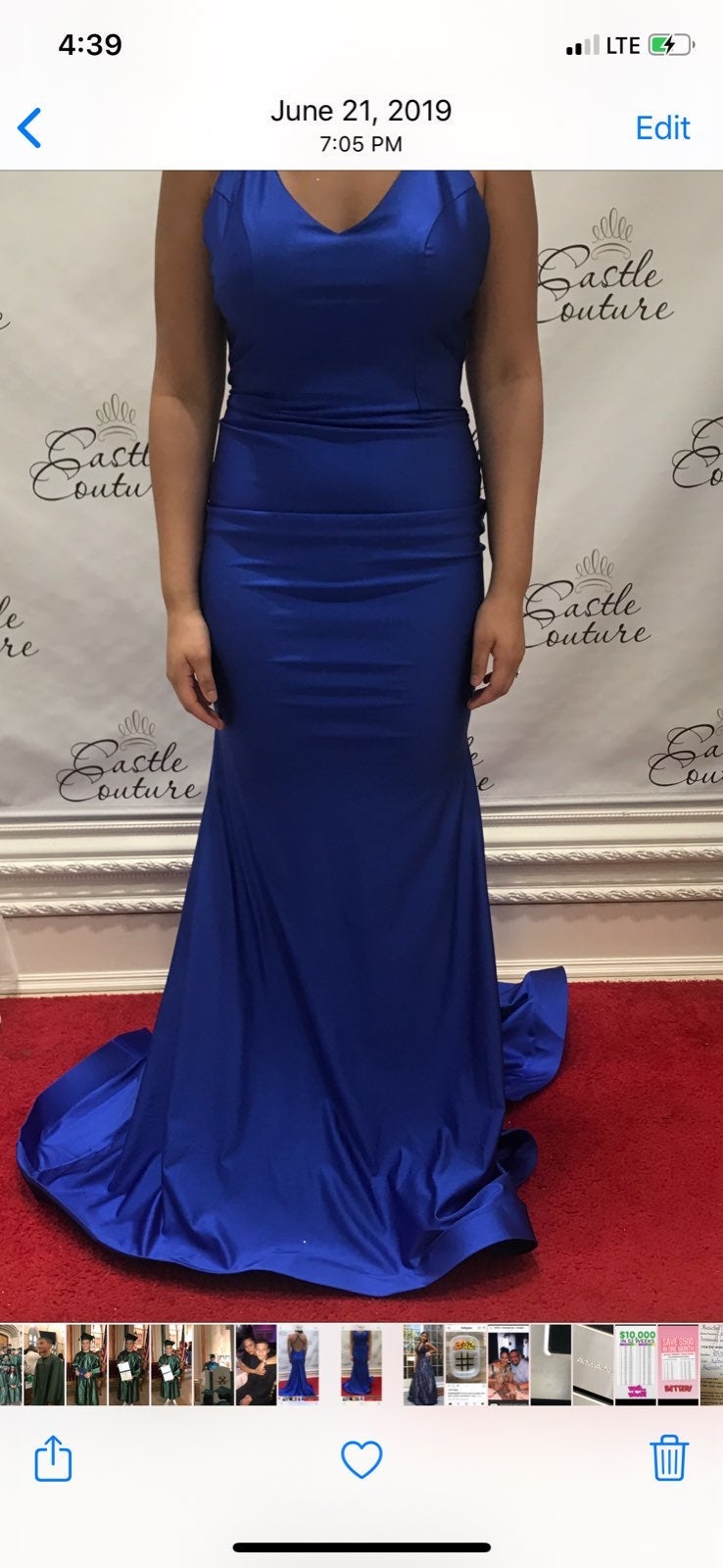 prom dress size 2