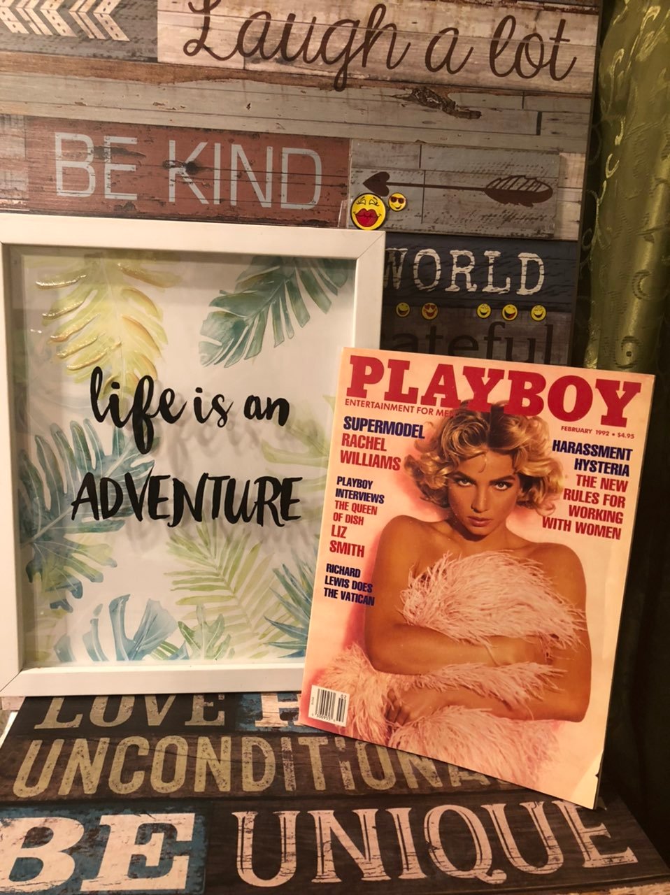 Playboy Magazine Entertainment for Men February 1992 Issue