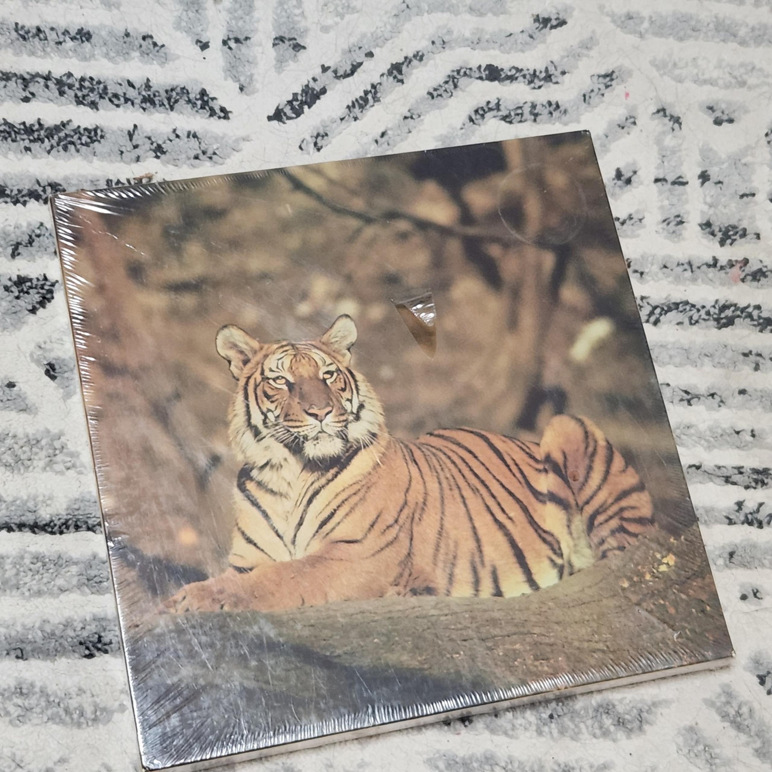 Vintage Eaton Jigsaw Puzzle Tiger Treasure Collection Sealed 500+ Pieces