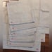 Vtg Lauren Ralph Lauren Khaki placemats & napkins w/flag logo