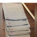 Vtg Lauren Ralph Lauren Khaki placemats & napkins w/flag logo