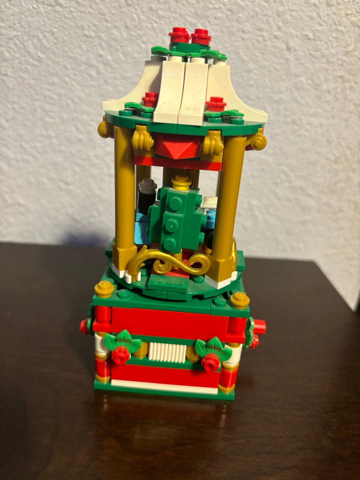 Christmas Carousel Lego Set