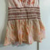 Free People Smocked Tank in Light Combo NWT Size Small