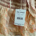Free People Smocked Tank in Light Combo NWT Size Small