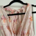 Free People Smocked Tank in Light Combo NWT Size Small