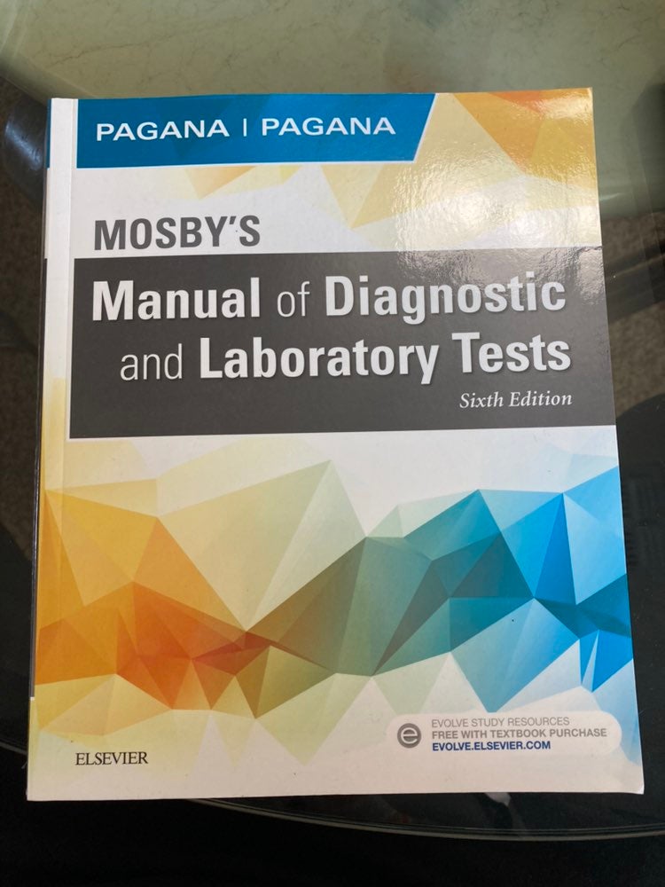 Manual of Diagnostic and Laboratory Test