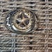 Texas state star small belt buckle