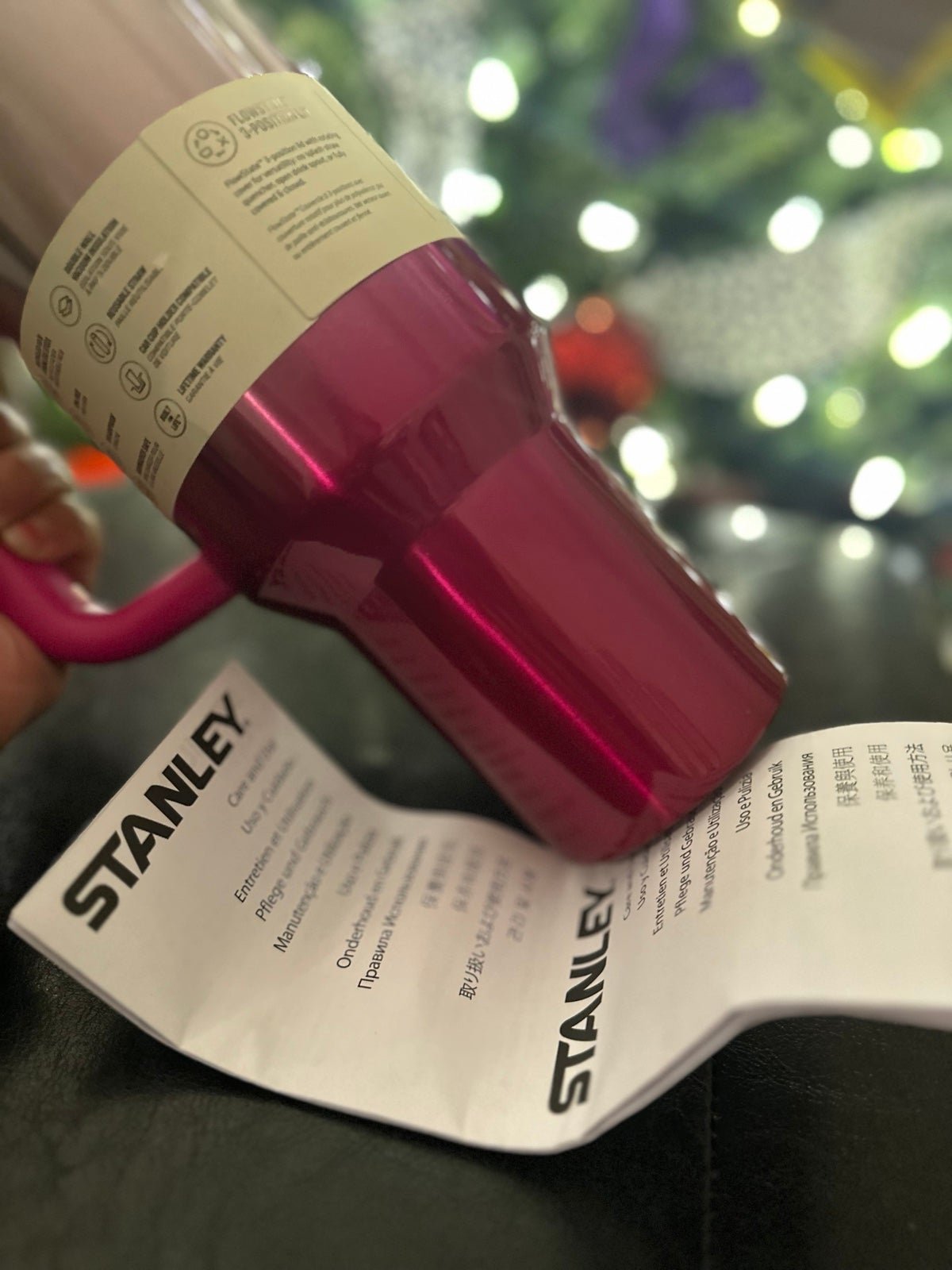 Stanley cup 40 oz. Camelia Gradient