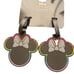 Disney Mickey Mouse Minnie Mouse Pride Silhouette Silicone Luggage Tags Set of 4